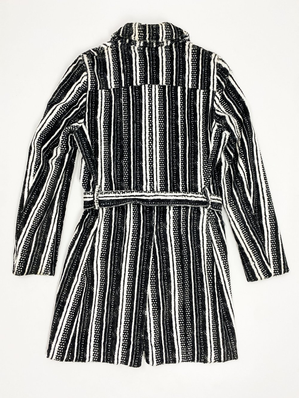 Gianni Versace Versus faux fur printed coat — JAMES VELORIA